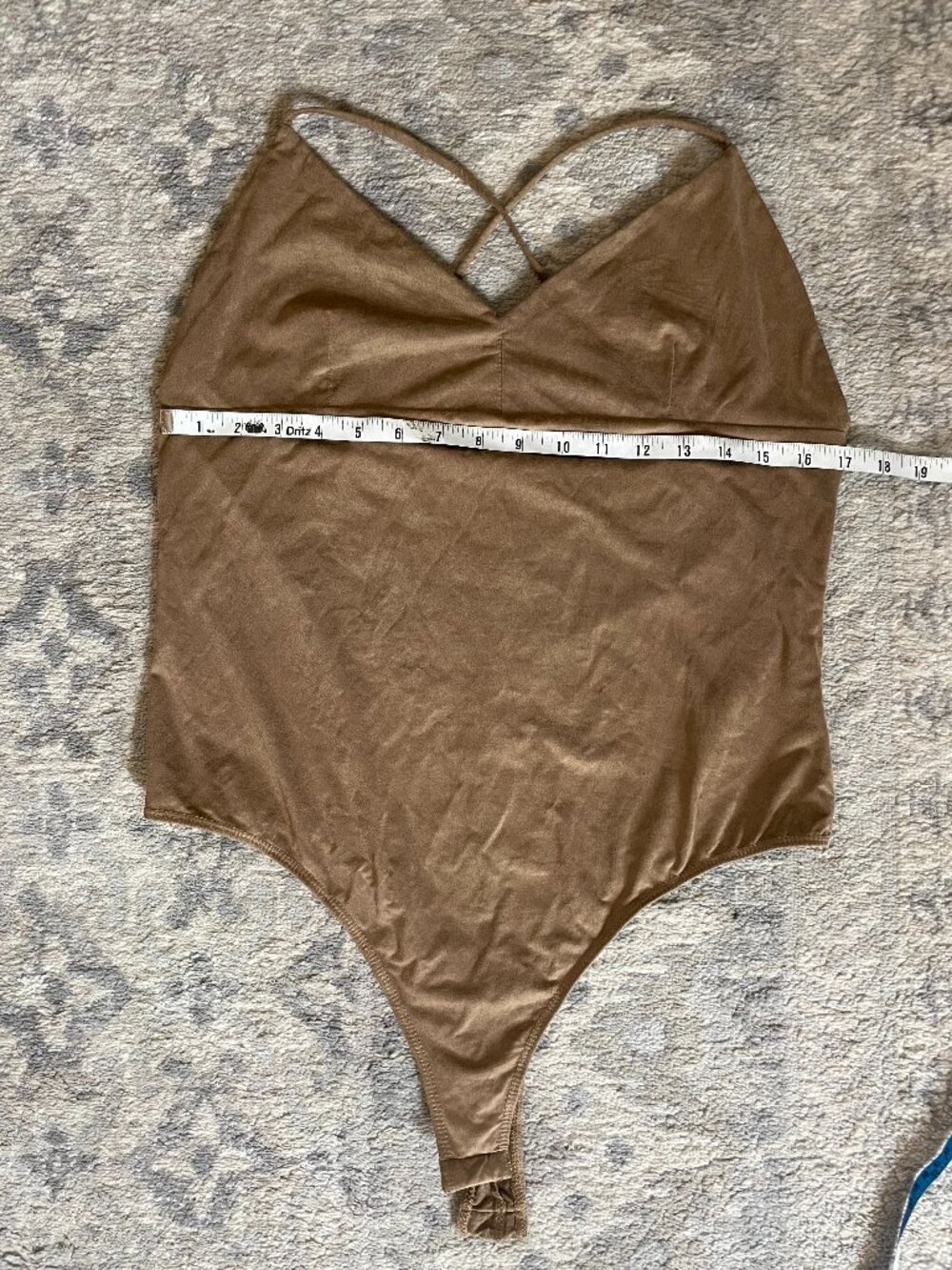 Guess XL Super Soft Feel Cross Back Strap Body Suit - XL